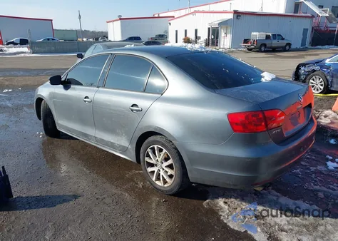 2012 Volkswagen Jetta 2.5L Se z USA, uszkodzony, nr VIN 3VWDP7AJ7CM400178
